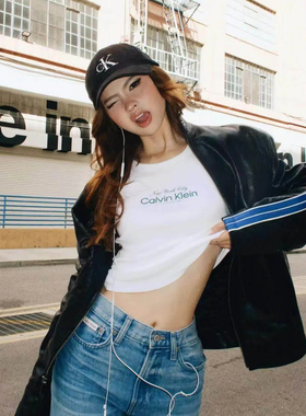 Jennie同款CKJeans棒球帽