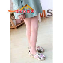 Spring Autumn Childrens Goose Suede Pants Socks Socks Girl High Play Professional Silk Socks Baby Dance White Inner Hitch Socks