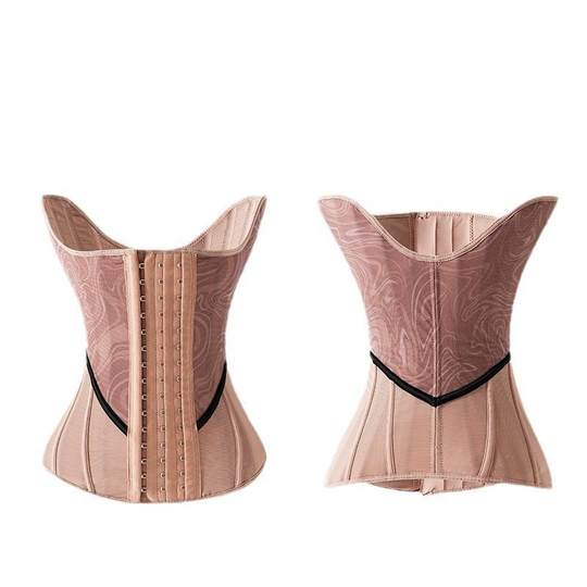 Sarsaparilla Breathable Pressurized Small Waist Hourglass Belly Belt Shaping Waist Restraint Belt Mesh Body Sculpting Bodysuit