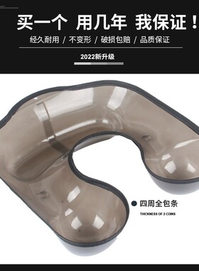 塑料烫发肩托理发店专用接水颈托盘烫头发防滴定型药水槽
