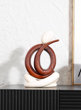 侘寂风中古民宿粗陶罐酒店装饰品