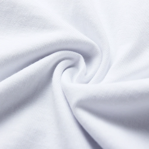 南极人 Летняя однотонная футболка с коротким рукавом с круглым воротником, базовая белая рубашка