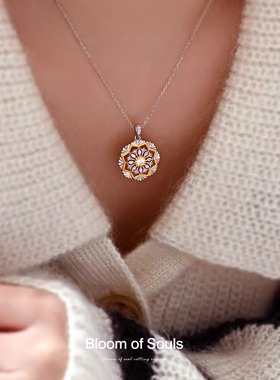 《灿烂之旅》原创纯银复古项链