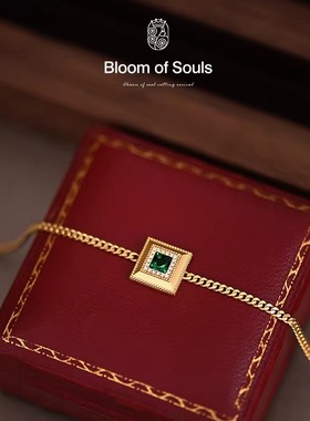 《水果硬糖》原创纯银方牌手链