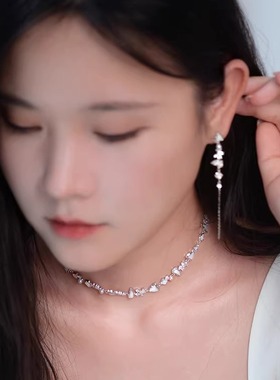 《冰河世纪》原创珍珠贝母银颈链