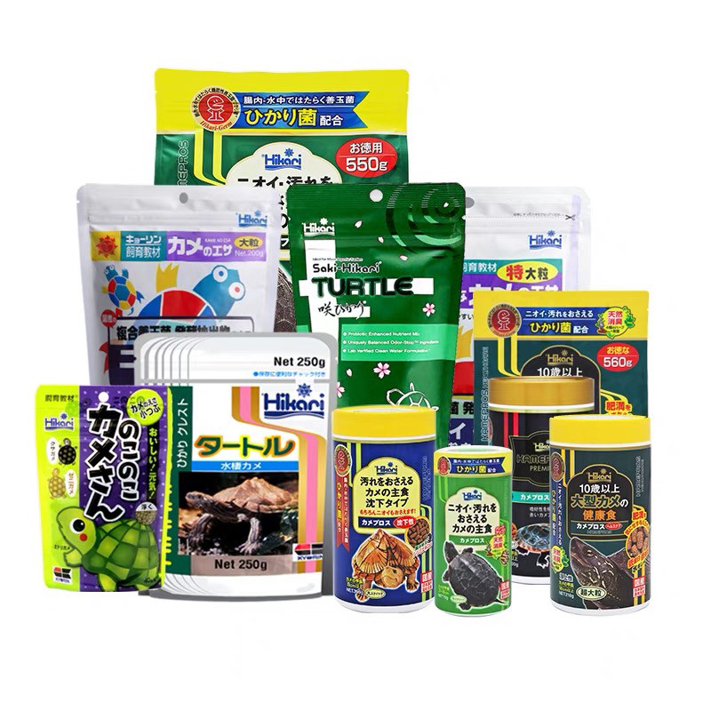 日本Hikari高够力龟粮基础发色开口善玉菌颗粒半水龟饲料三合一,淘宝优惠券,粉丝福利购,淘宝优惠卷