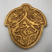 Ancient Play Miscellaneous Large Ming Token Handcard Home Process Pendulum of Thickened Version