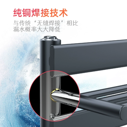 Черная задняя корзина отопление мебели концентрированное отопление подогрева воды нагревание барабанной стены -кольцо полотенец