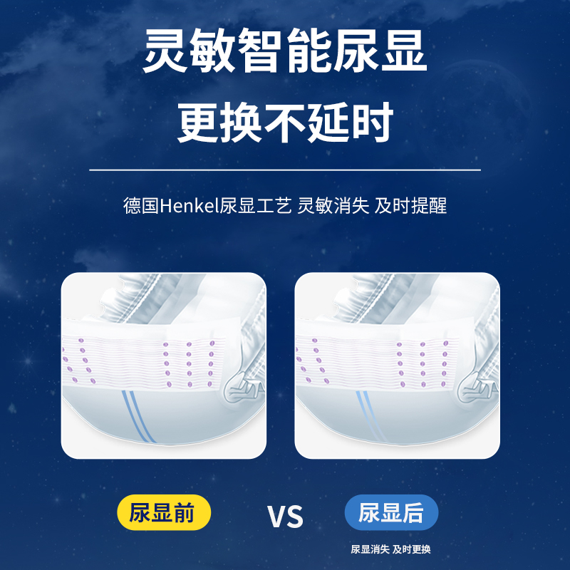 玥赞加厚款夜用成人纸尿裤老人用大吸量尿不湿女老年人专用粘贴式