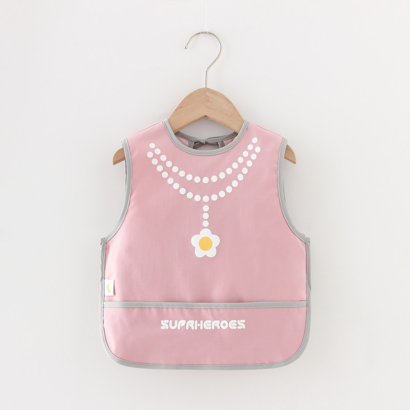 儿童罩衣夏季防水防脏宝宝吃饭围兜背心宝宝反穿衣薄款婴儿裙护衣,淘宝优惠券,粉丝福利购,淘宝优惠卷