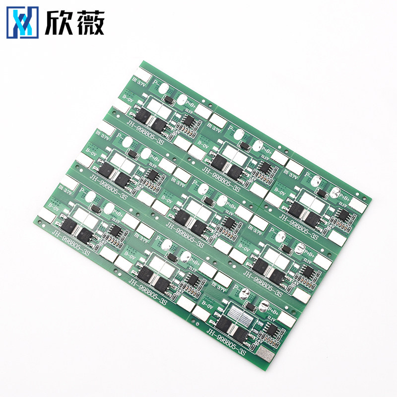 3串11.1V12V锂电池保护板5-10A喷雾器太阳能儿童车18650配件 - 图3