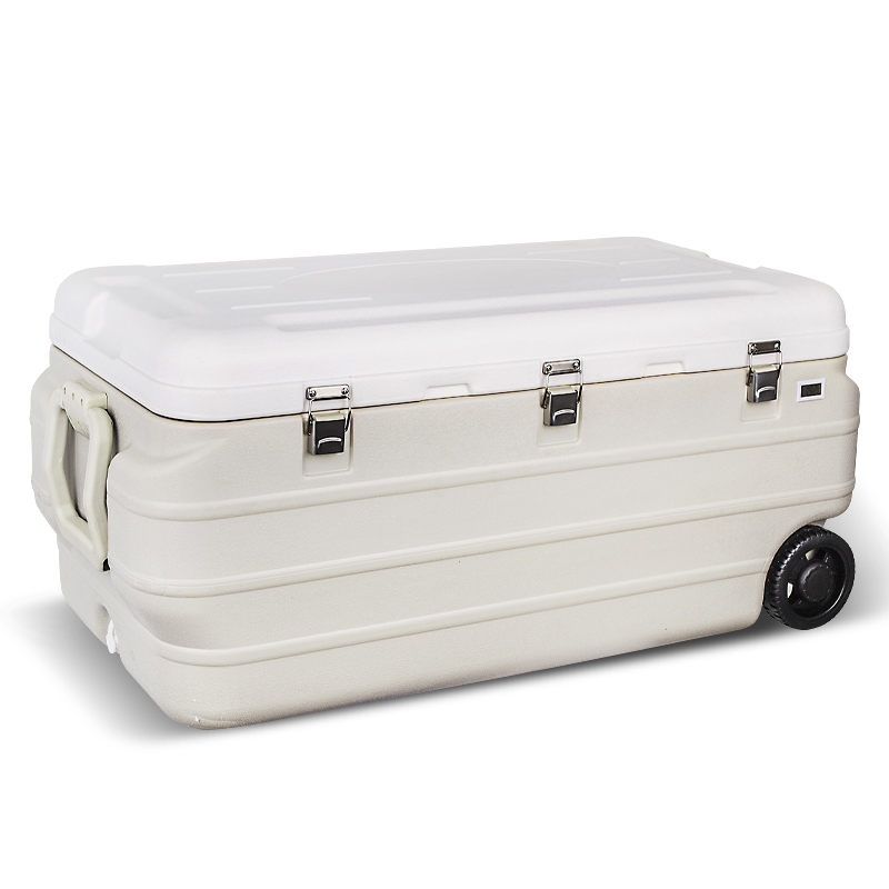 六杉180L海钓保温箱专用冷藏箱大容量车载户外保冷海鲜保鲜冷冻箱 - 图3