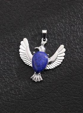 跨境新品爆款麻雀白鸽吊饰鸟类动物配饰手工DIY珠宝配件饰品