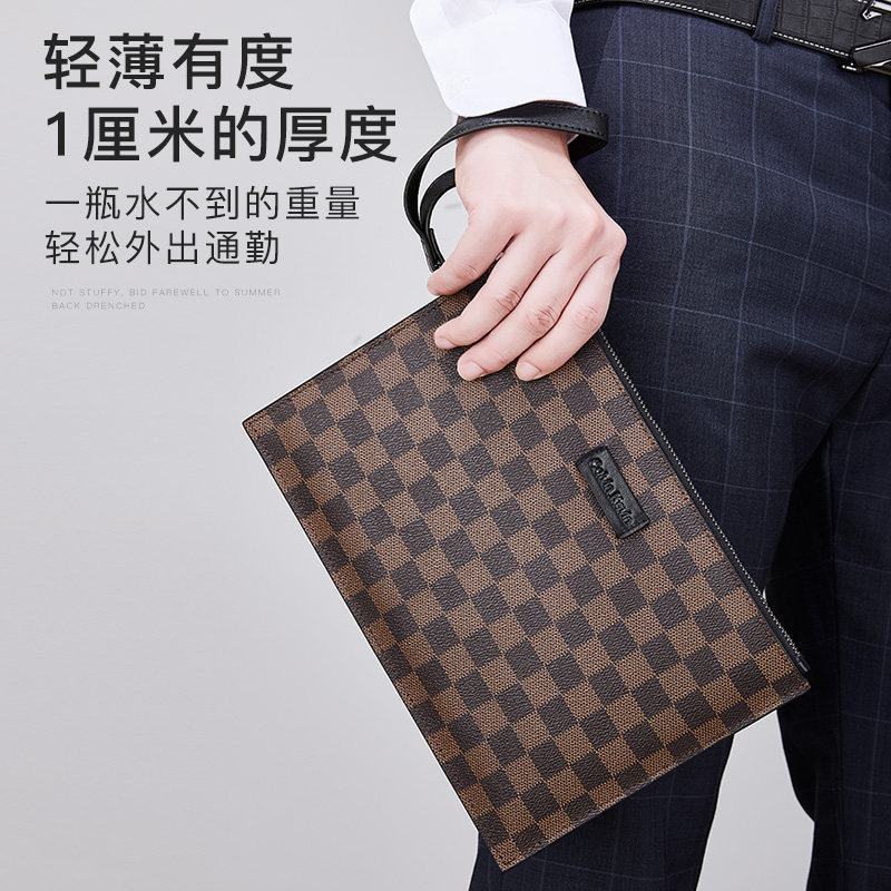 ck男士长款真皮拉链头层牛皮包钱包 阳光岛箱包钱包