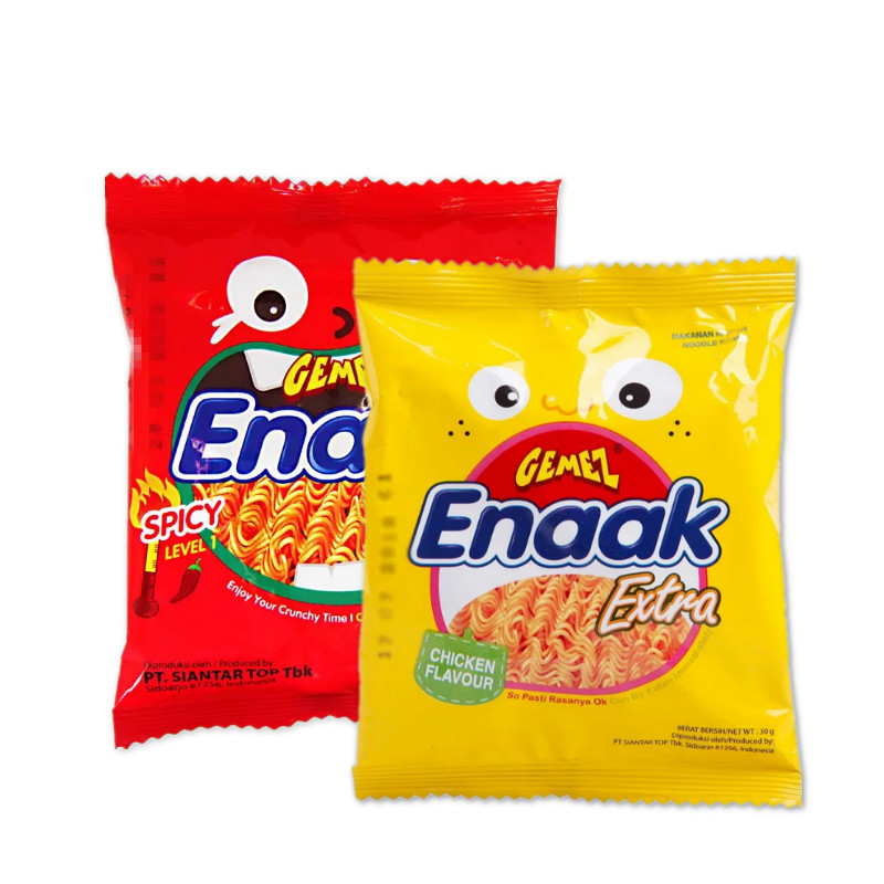 gemez印尼进口小鸡面30g*干脆面 gemez膨化食品