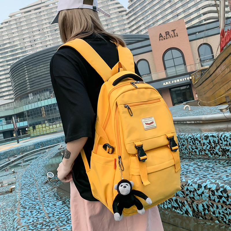 2020年新款美女韩版原宿初中双肩包 梦凡客双肩背包