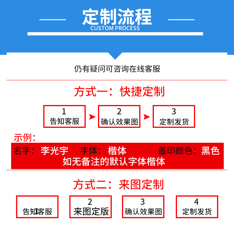 名字姓名回墨印章定刻个人签名章印订做护士签到盖章个性刻字长方形翻斗翻转式印章便携印章人名章子订做-图3