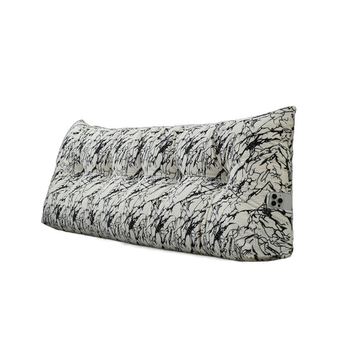 灯芯绒床头三角靠垫床上靠枕靠背护腰垫背客厅飘窗榻榻米防撞软包 - 图3