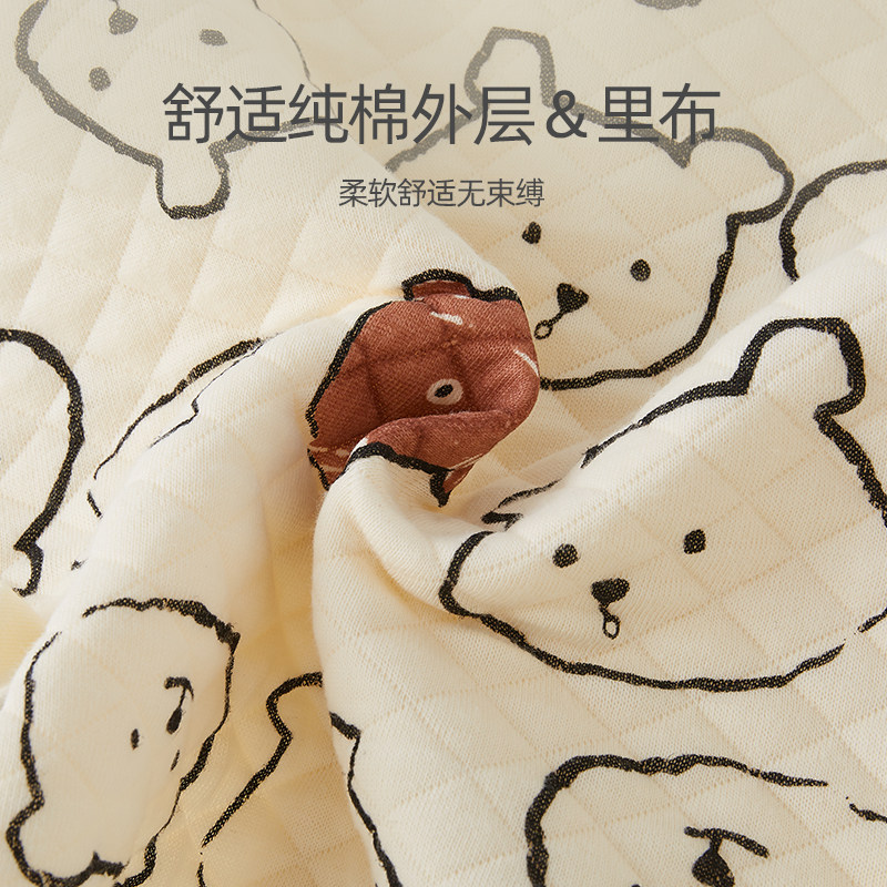 宝宝马甲春秋季外穿婴儿背心夹棉保暖秋冬加厚男女儿童马夹小外搭