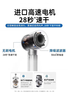 【政府补贴15%】速干护发吹风机