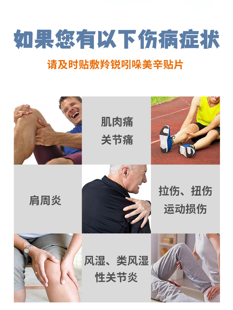 羚锐肌肉关节痛扭伤吲哚美辛贴片 羚锐风湿骨外伤