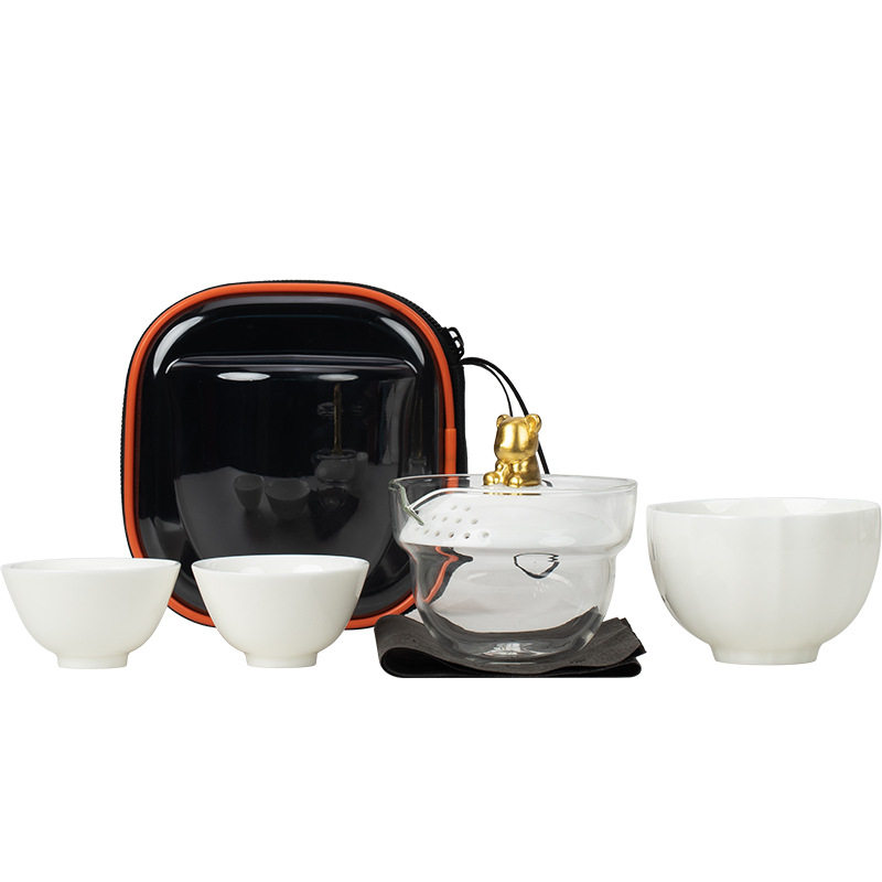 Bear Travel Set Portable Travel Tea Set Travel Complete Set Outdoor Tea Set Kung Fu Tea Set Travel Set