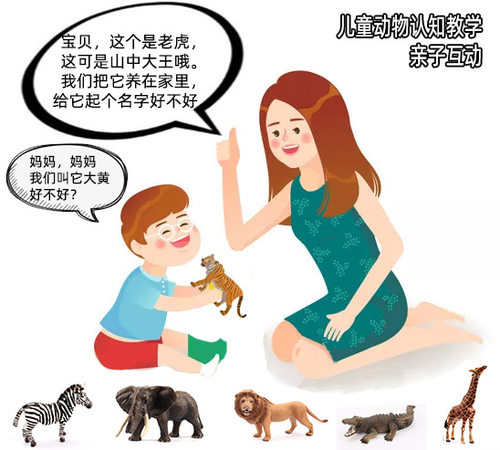 仿真长颈鹿模型玩具儿童认知实心塑胶小动物园场景动物世界摆件 - 图2