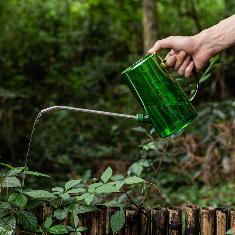 不锈钢长嘴浇水壶家用养花浇花洒水壶绿植淋花壶喷壶大号园艺工具