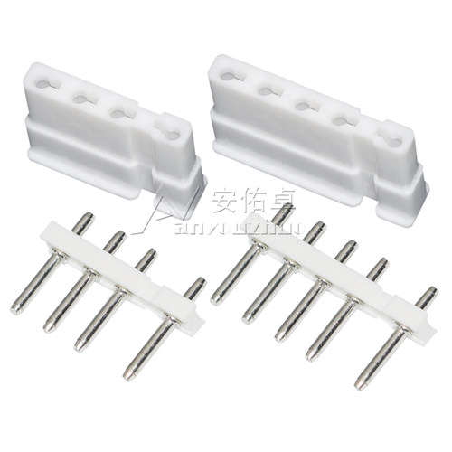 TJC2条形连接器7.5-5mm间距1P 2P 3P 4 5 6P接插件直针座胶壳端子 - 图1
