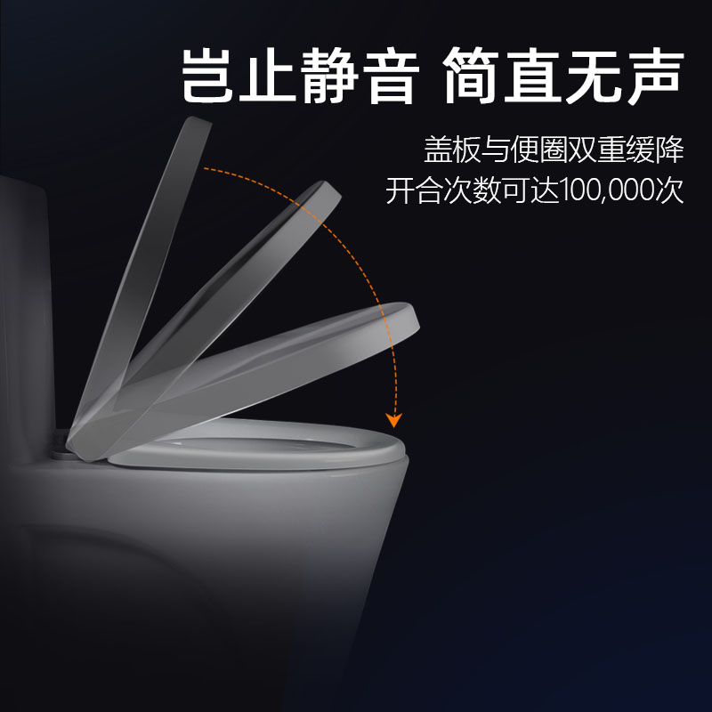 马桶盖家用通用加厚坐便器盖板老式马桶圈U型V型座便坐圈盖子配件 - 图1