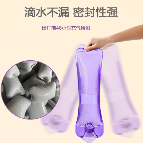 注水热水袋冲水热敷颈椎专用暖水袋抗压长条形肚子大号灌水护腰椎 - 图3