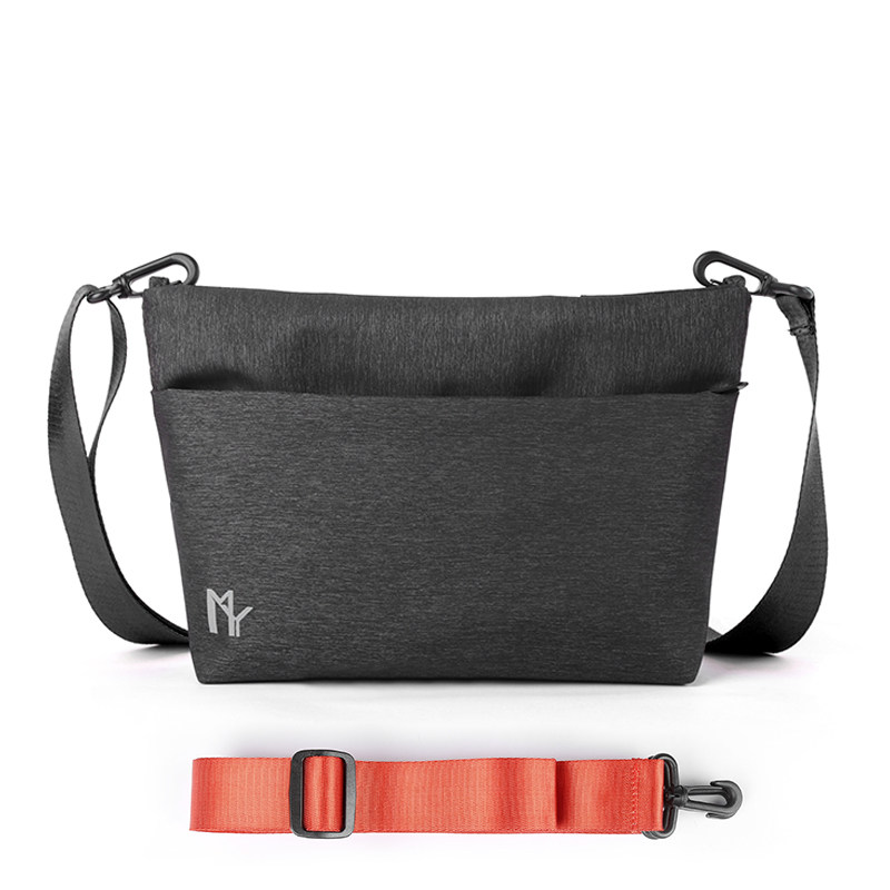 潮流韩版简约运动斜背包男士单肩包 fnzhe男士包袋