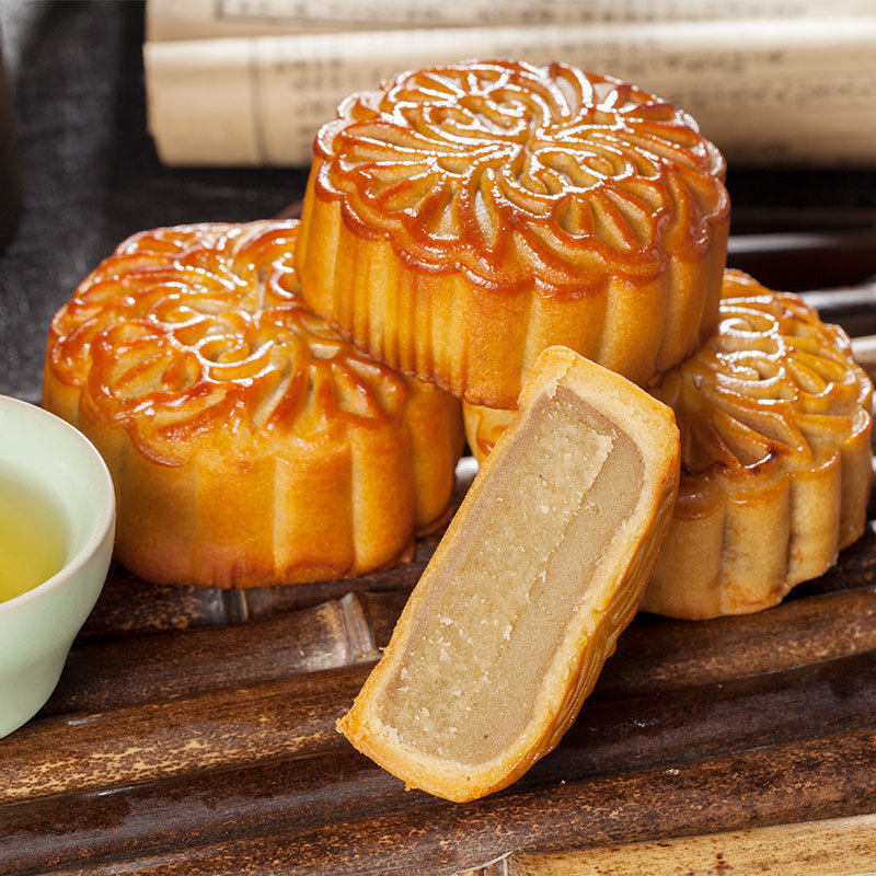 港式冰皮水果味流心桃山皮小月饼 福祥味源食品月饼