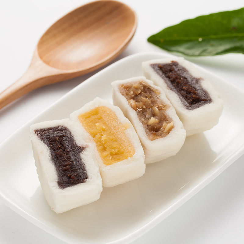 港式冰皮水果味流心桃山皮小月饼 福祥味源食品月饼