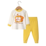 Детское термобелье, хлопковые штаны, детская пижама, демисезонный бандаж пупочный, нижнее белье, высокая талия