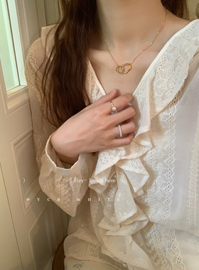 「岛屿来信」双环项链！