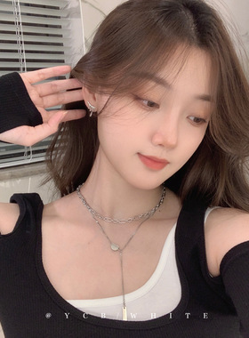 钛钢双层女小众设计感