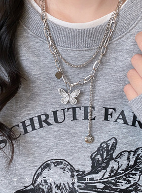 「加州女孩」ins蝴蝶项链~