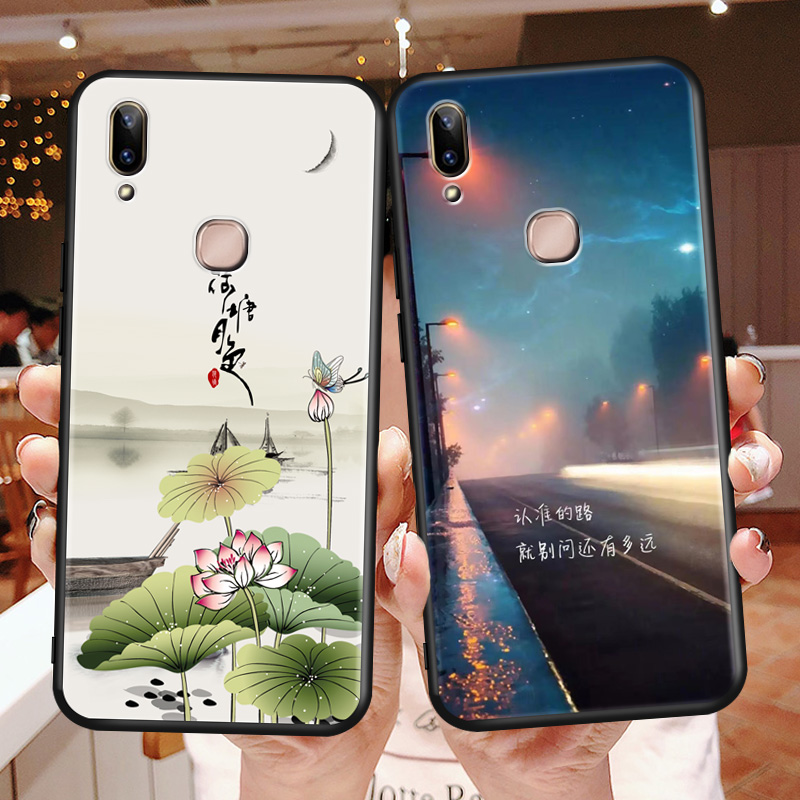 VIVO Y85保护壳全包软套vivoz1i手机壳防震防摔vivo y85潮牌z1个性创意z1i潮男y85a时尚外壳彩绘vlv0丫85学生-图1