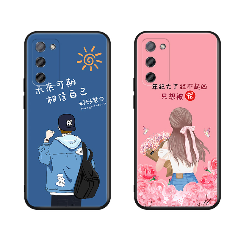 OPPOA55彩绘手机壳oppoa55防摔软套oppoa555g送钢化膜。pemmoo夜幕情侣0pp0a55硅胶oppo啊55个性opa55新品壳 - 图3