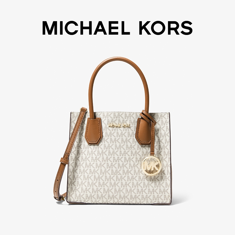 MICHAEL KORS Mercer女士中号老花手提包-图3