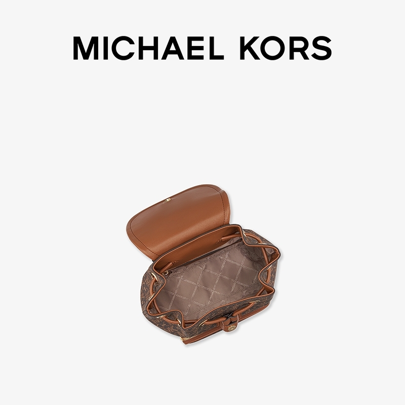 MICHAEL KORS MK Cara 女士小号 Empire 链条双肩包 - 图1