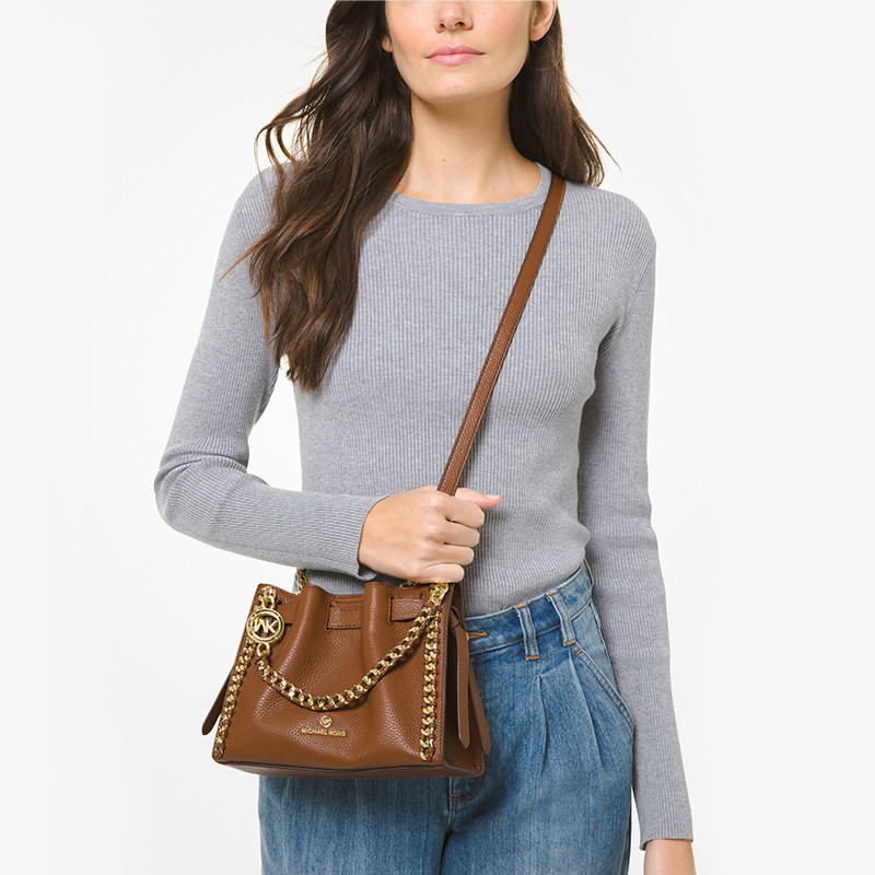 mk mina小号皮质链条手提包 MICHAEL KORS女士包袋