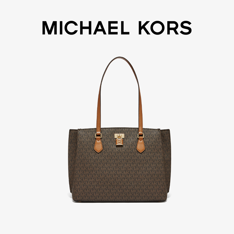 【2件9折】【12期免息】MICHAEL KORS Ruby 女士大号单肩包托特包 - 图0