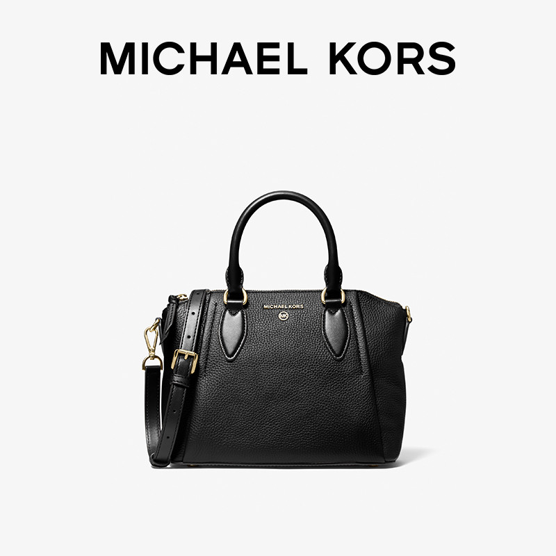 mk sienna中号老花拼色通勤托特包 MICHAEL KORS女士包袋