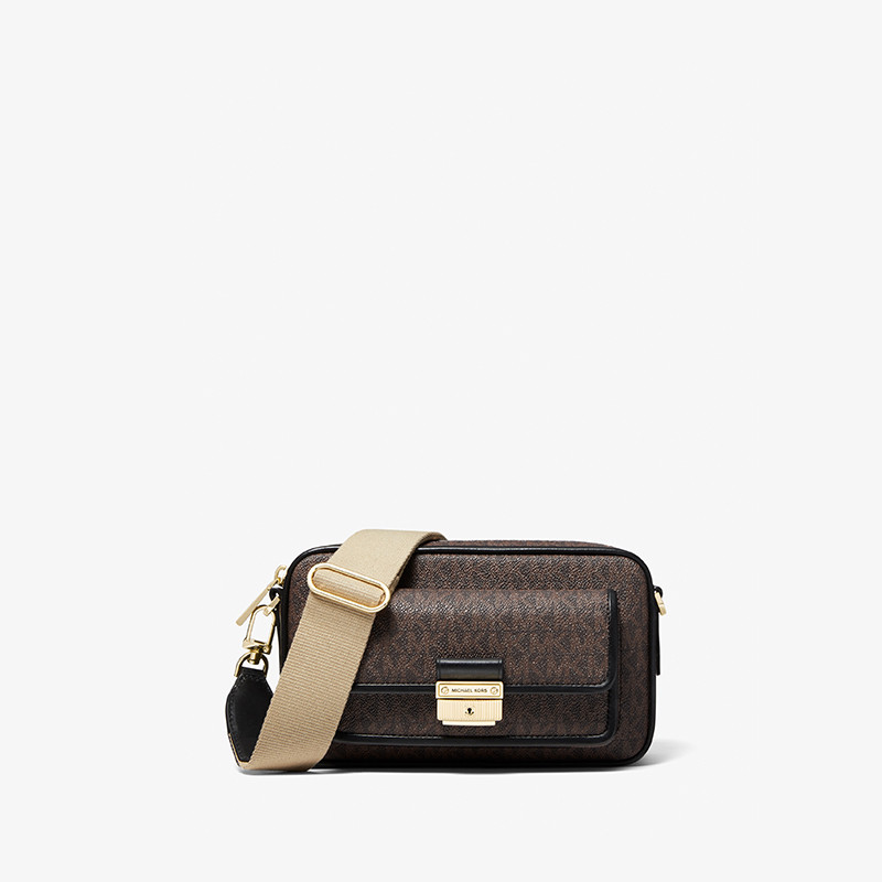 mk bradshaw中号宽肩带斜挎单肩包 MICHAEL KORS女士包袋