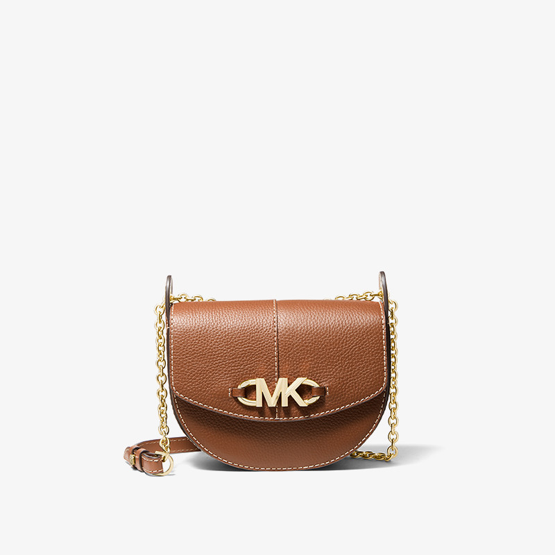 【新年礼物】mk izzy小号皮质马鞍包 MICHAEL KORS女士包袋
