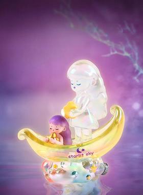 可爱新款梦幻追光女孩盲盒潮玩少女桌面小摆件装饰礼物送朋友