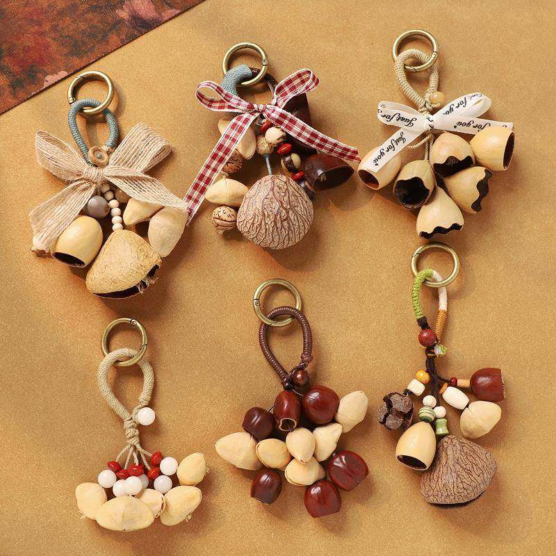 手工天然果壳包挂件种子果实摇铃疗愈挂铃森系复古文艺礼物挂饰品,淘宝优惠券,粉丝福利购,淘宝优惠卷