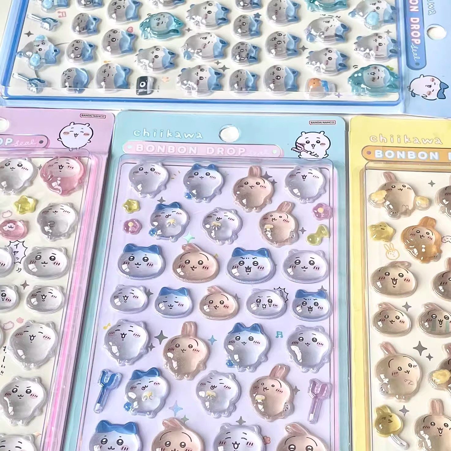 吉伊卡哇新款3D立体浮雕水晶贴纸可爱乌萨奇飞鼠古本小八贴纸可爱卡通水晶贴生日礼物奖励贴手机壳平板装饰贴,淘宝优惠券,粉丝福利购,淘宝优惠卷